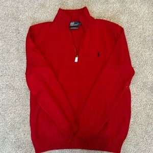 Men’s quarter zip polo